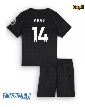 Tottenham Hotspur Archie Gray #14 Echipament de Fotbal Replică 2025-26 Copii Deplasare (+ Șorturi)